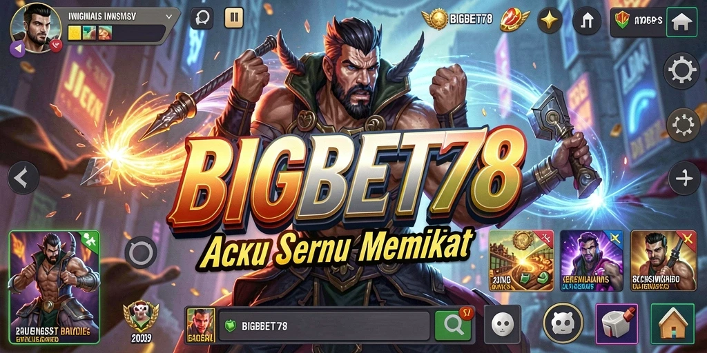 Tampilan gameplay seru dalam BIGBET78 dengan aksi mendebarkan.