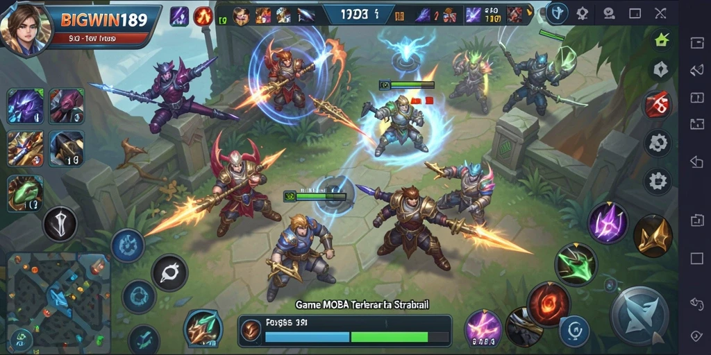 Tangkapan layar dari gameplay intens BIGWIN189 yang menarik.