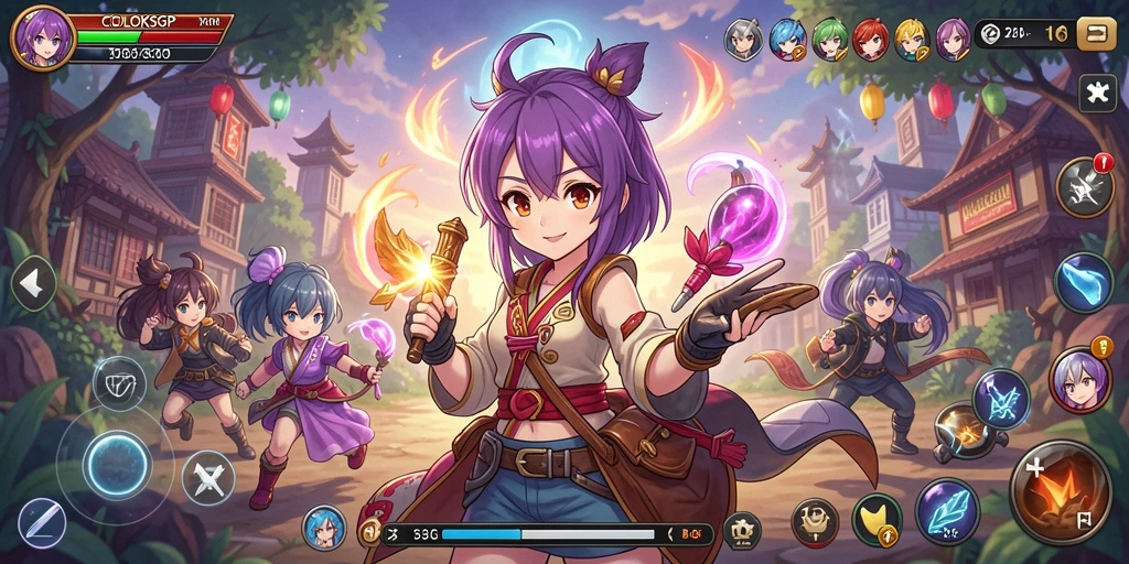 Tampilan gameplay COLOKSGP yang menarik dan seru.