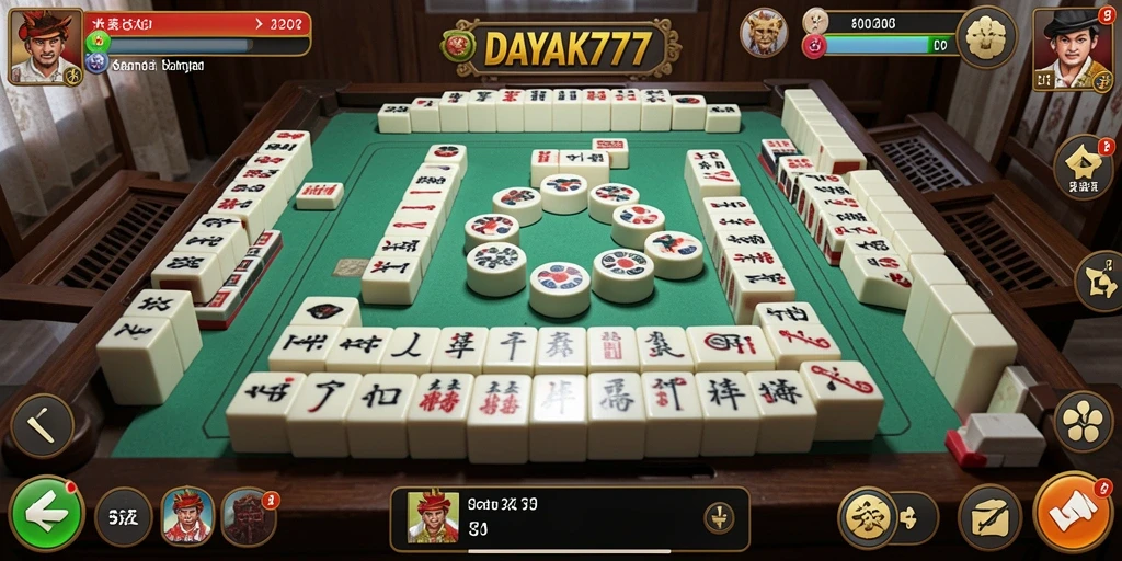 Tampilan gameplay DAYAK777 yang seru dan mengasyikkan.