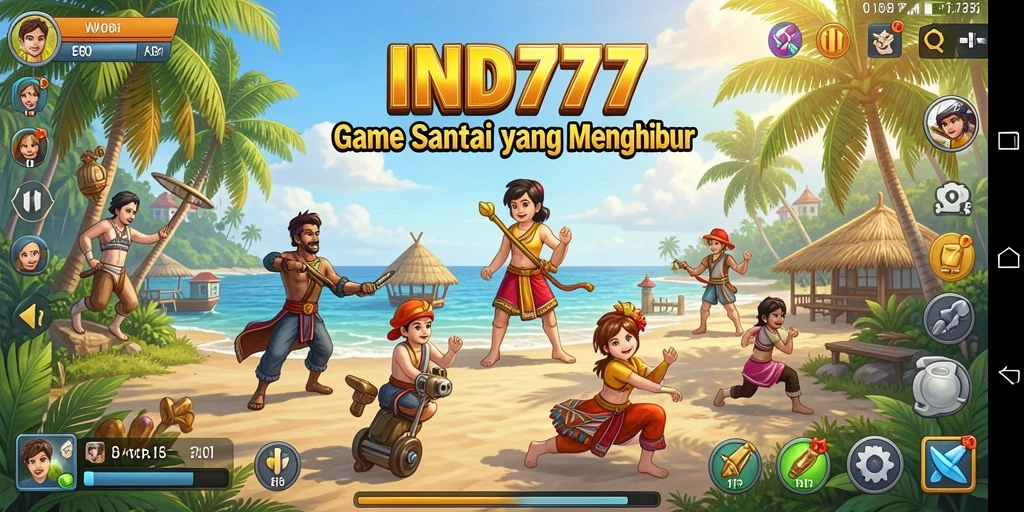 Tampilan menarik dengan gameplay yang menyenangkan di IND777.