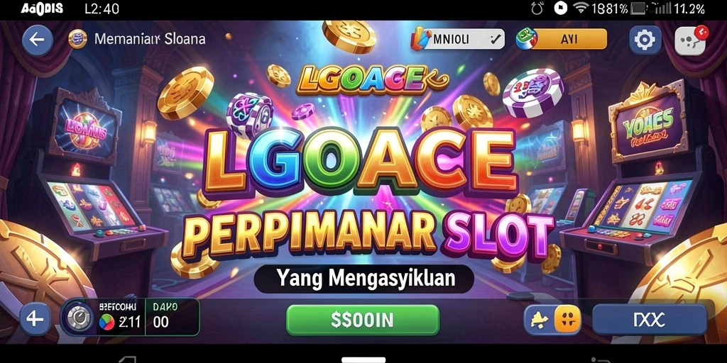 Tampilan gameplay LGOACE yang menegangkan dan mengasyikkan.