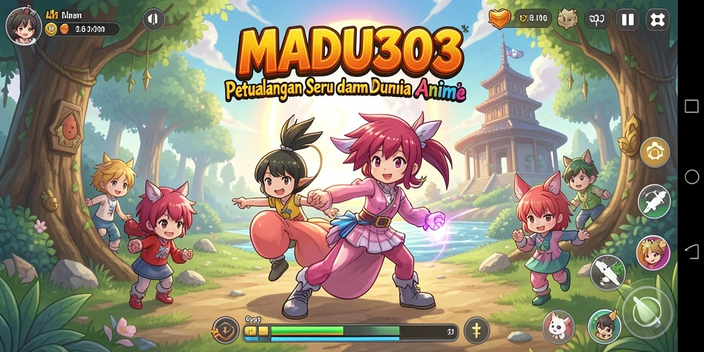 Tampilan menarik dari gameplay seru MADU303.