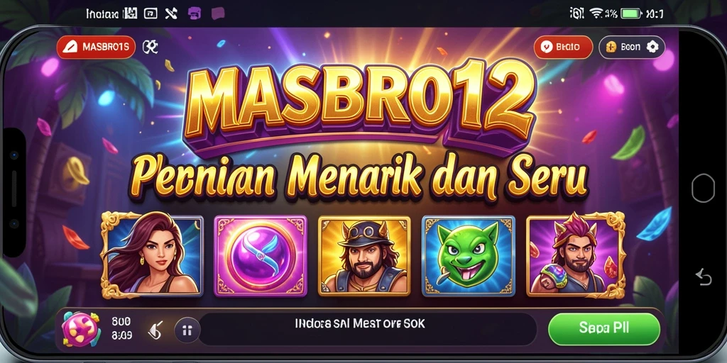Tampilan gameplay slot yang imersif dan penuh warna.