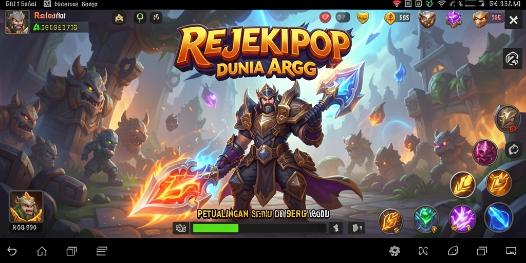 Screenshot gameplay ARPG seru di REJEKIPOP.
