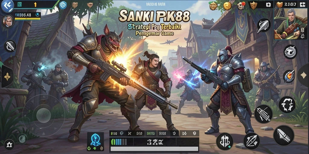 Gameplay menarik dari RK88 dengan strategi yang kompleks dan pertarungan seru.