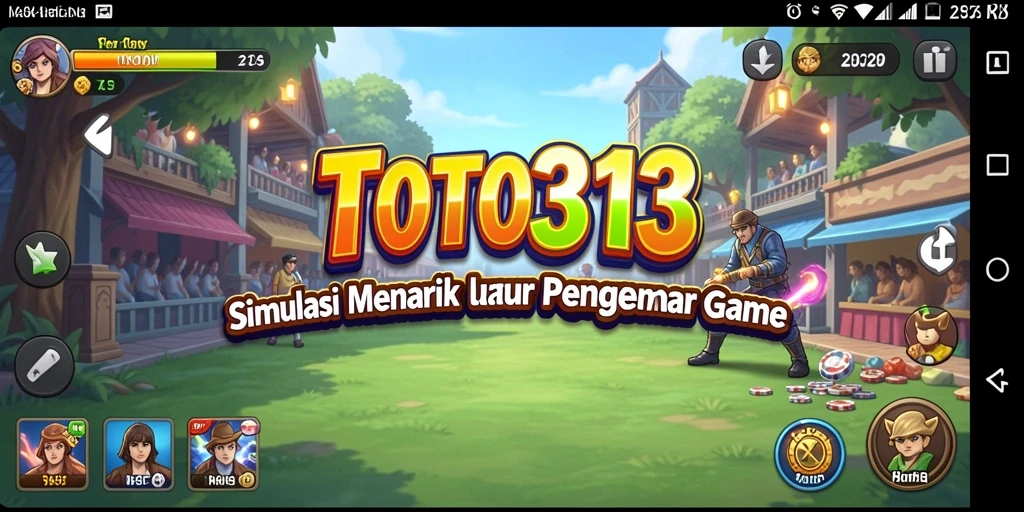Tampilan screenshot gameplay TOTO313 yang mendebarkan.