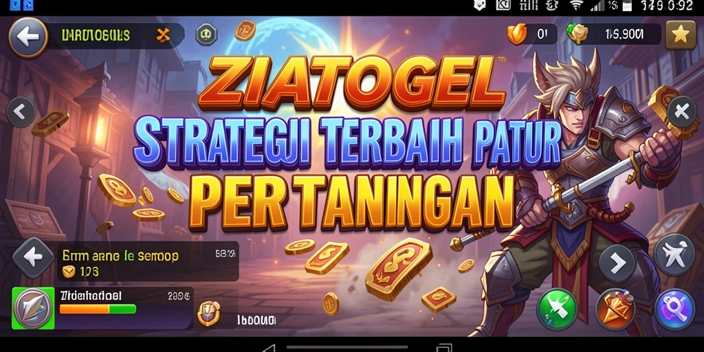 Tampilan berbeda dari karakter dalam gameplay ZIATOGEL.